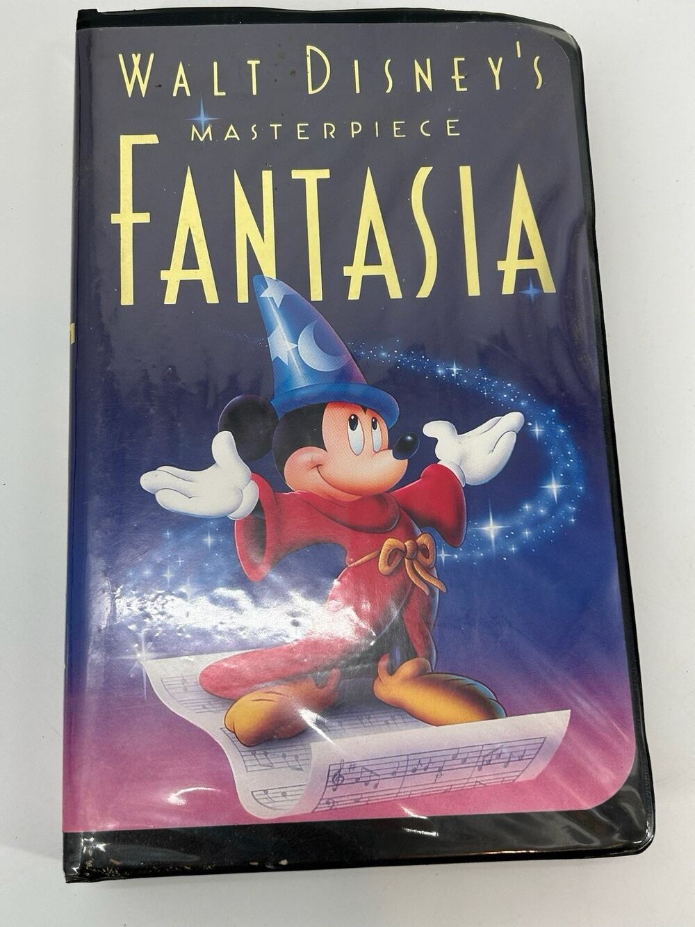 Fantasia Walt Disney's Masterpiece 1991 VHS Clamshell Edition